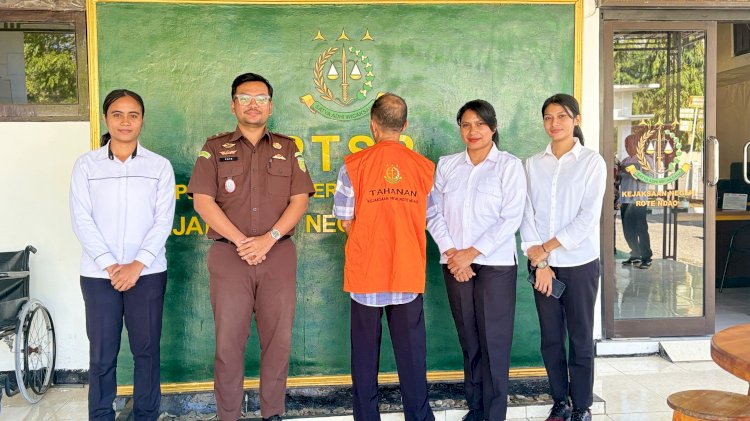 Unit PPA Sat Reskrim Polres Rote Ndao Lakukan Tahap II TSK Persetubuhan Anak, Bentuk Komitmen Dalam Penegakan Hukum