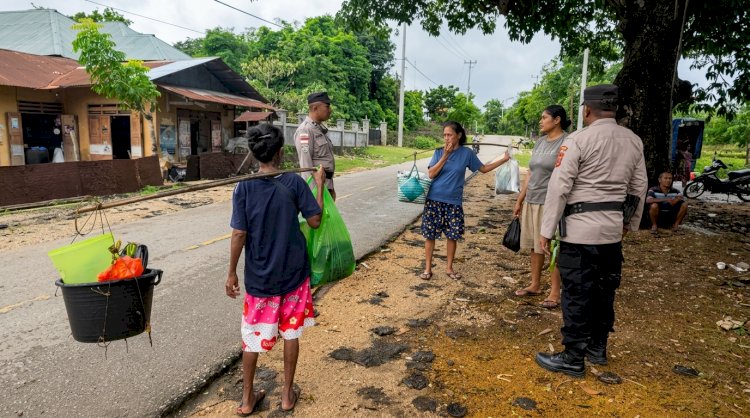 Melalui KRYD, Polsek Rote Tengah Terus Wujudkan Kepercayaan Publik Jaga Kamtibmas Tetap Kondusif