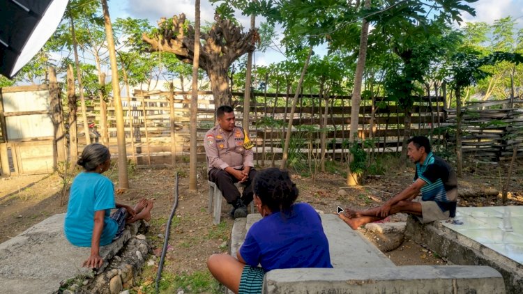 Wujudkan Polri Untuk Masyarakat, Bhabinkamtibmas Polsek Pantaibaru Hadir Ditengah Warga Binaan