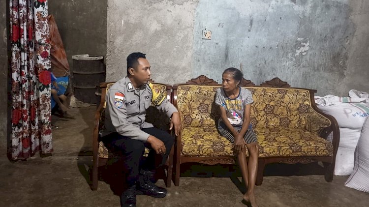 Sambangi Warga Binaan, Bhabinkamtibmas Polsek RBL Dengar Langsung Informasi Dari Masyarakat