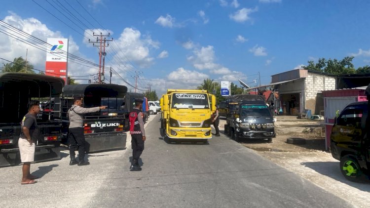 Patroli Presisi Satuan Samapta Polres Rote Ndao Cegah 3C