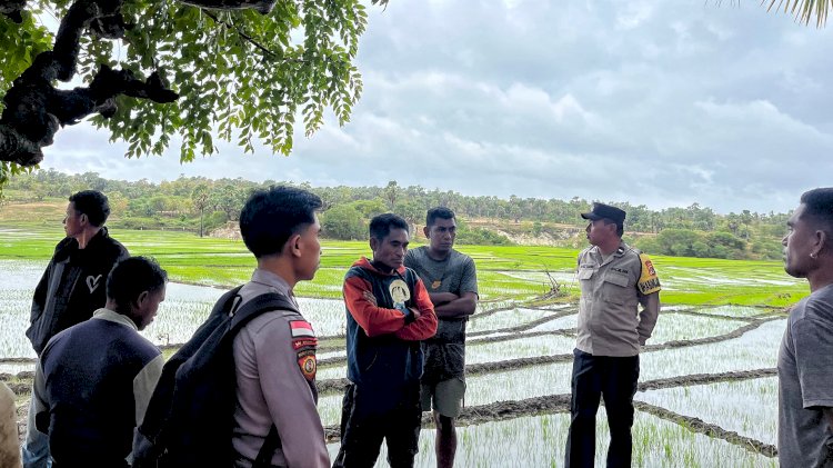 Patroli Dialogis Polsek Rote Barat Daya , Pantau Aktifitas  Masyarakat