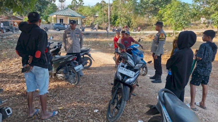 Patroli Preventif Polsek Rote Tengah, Upaya Untuk Cegah Gangguan Keamanan