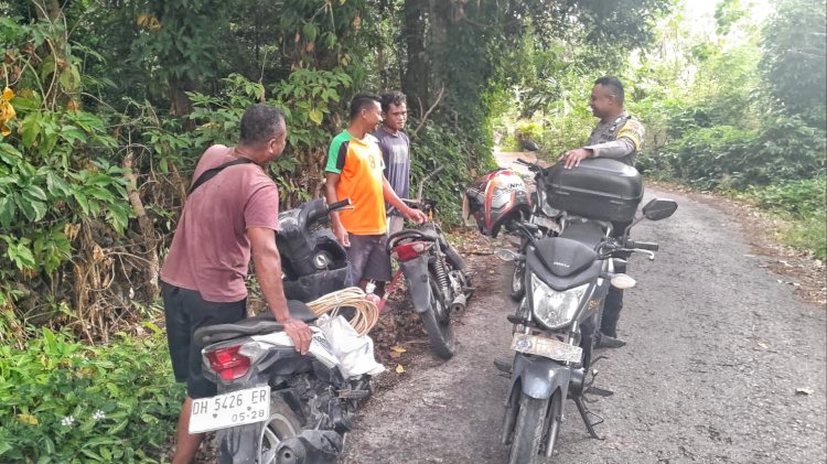 Bhabinkamtibmas Polsek Rote Selatan Pererat Kemitraan Dengan Warga Binaan Jaga Kamtibmas Tetap Kondusif