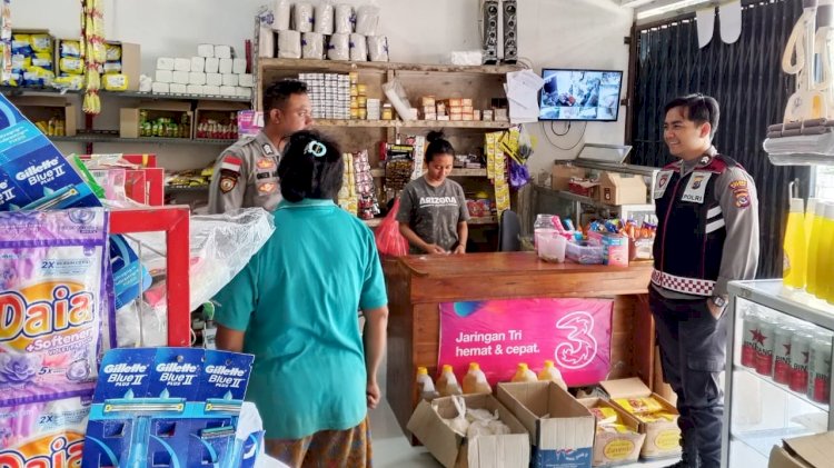 Polsek Rote Selatan Gelar Patroli Dialogis Pastikan Keamanan dan Kenyamanan Masyarakat