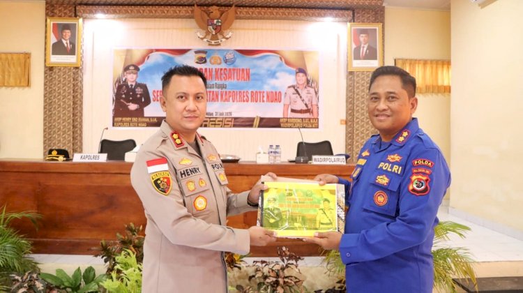 Laporan Kesatuan dan Memori Serahterima Kapolres Rote Ndao