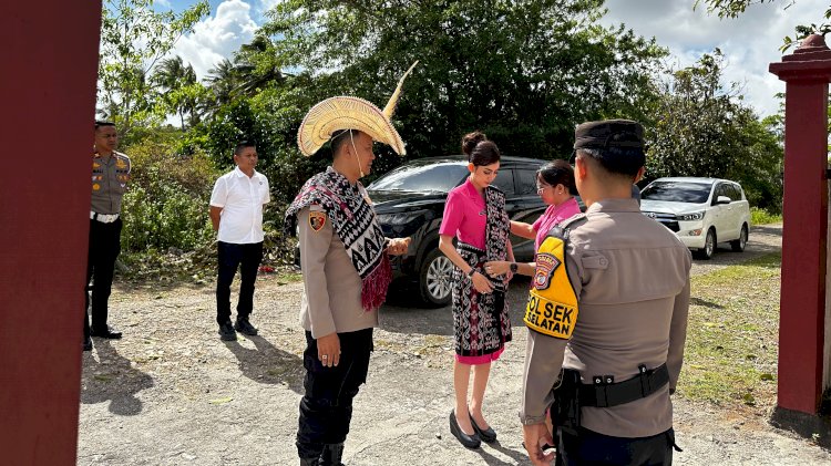 Kapolres Rote Ndao Kunjungan Kerja ke Polsek, Cek Langsung Kesiapan Polsek Layani Masyarakat