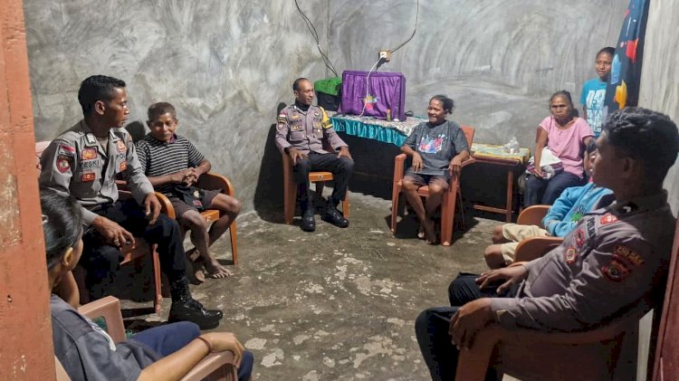 Polsek Rote Barat Daya Efektifkan KRYD Cegah Potensi Tindak Pidana
