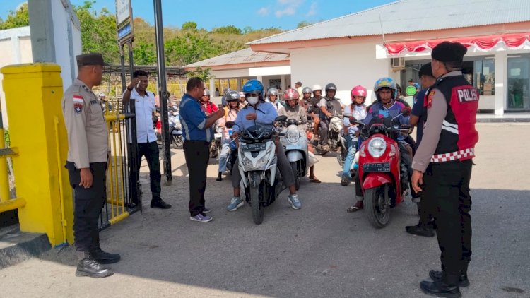 Polsek Pantaibaru Lakukan Pengamanan di Pelabuhan, Jaga Kenyamanan Masyarakat dan Cegah Tindak Pidana