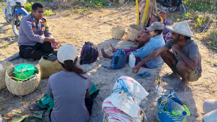 Melalui Kegiatan Sambang, Bhabinkamtibmas Polsek Pantaibaru Tingkatkan Komunikasi Dengan Warga Binaan dan Cegah Tindak Pidana