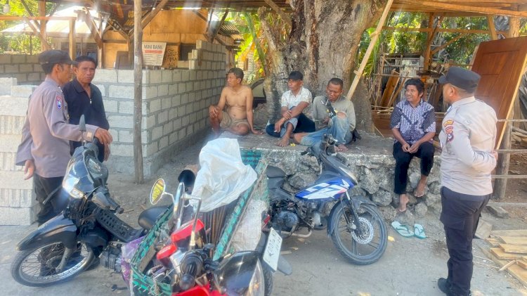 KRYD Polsek Rote Barat Daya, Antisipasi Gangguan Keamanan dan Jaga Kemitraan Dengan Masyarakat