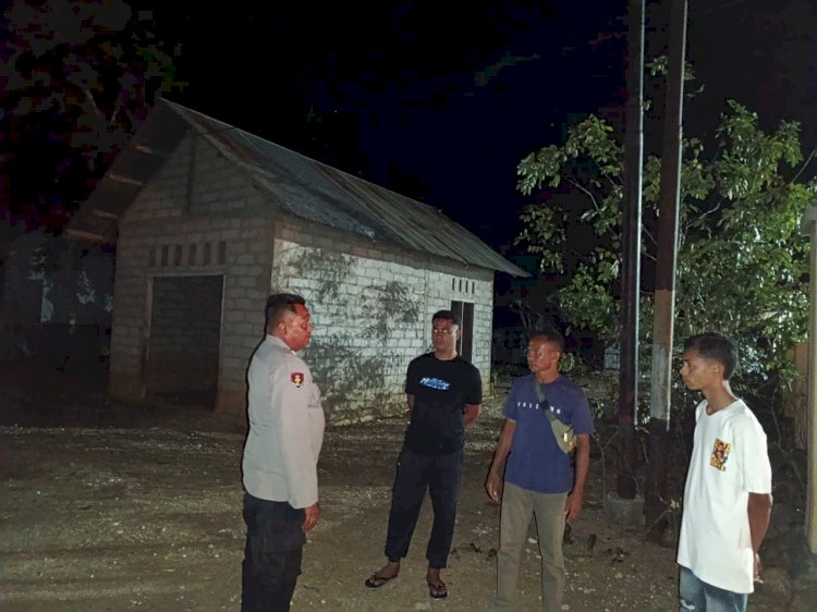 Patroli K2YD Polsek Rote Tengah, Cegah Gangguan Kamtibmas