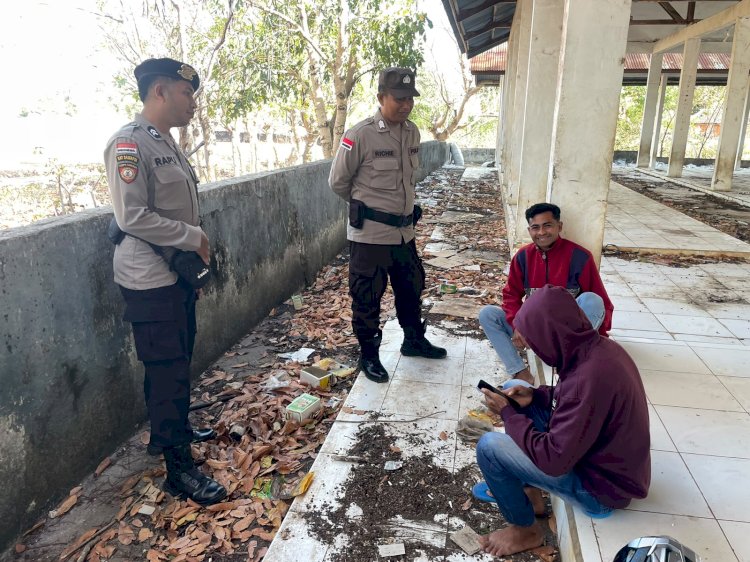 Melalui Patroli Dialogis, Polsek Rote Tengah Jalin Komunikasi Dengan Masyarakat