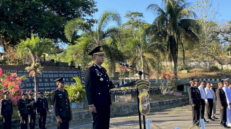 Peringati Hari Kesaktian Pancasila, Polres Rote Ndao Gelar Upacara