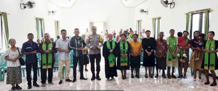 Dari Mimbar Minggu Kasih, Kapolsek Rote Barat Beri Imbauan Cegah Kebakaran dan Kecelakaan Maut